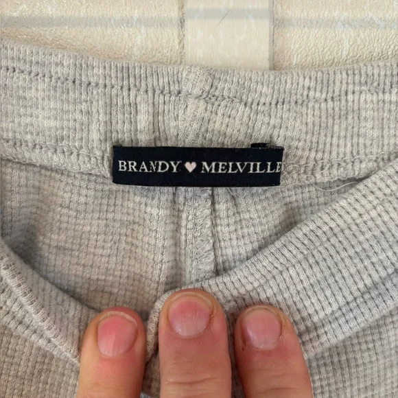 Brandy Melville Light Gray Athletic Shorts - Picture 4 of 8